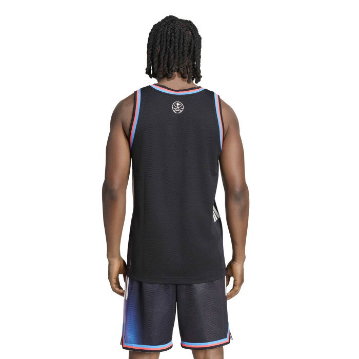 Maillot adidas Paris Basket Home Black