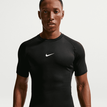 T-shirt Nike Pro black/white