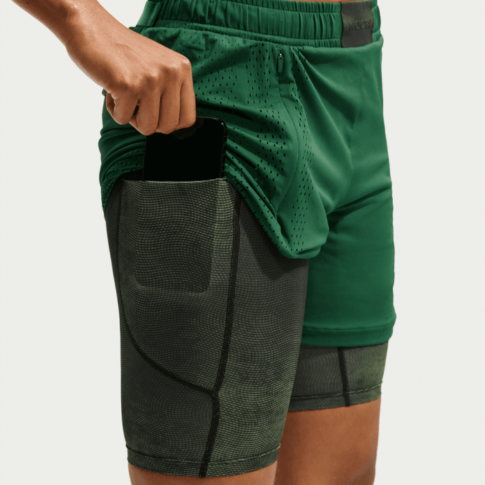 Short 2 en 1 Nike KD x NOCTA gorge green/black/black