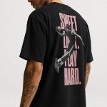 Color Noir, Rose du produit T-shirt boxy b4b 