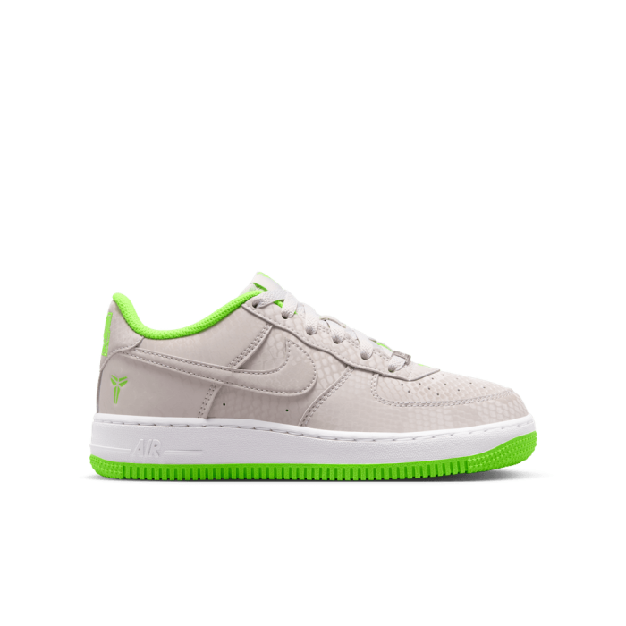 Nike Kobe Air Force 1 Low vast grey/electric green