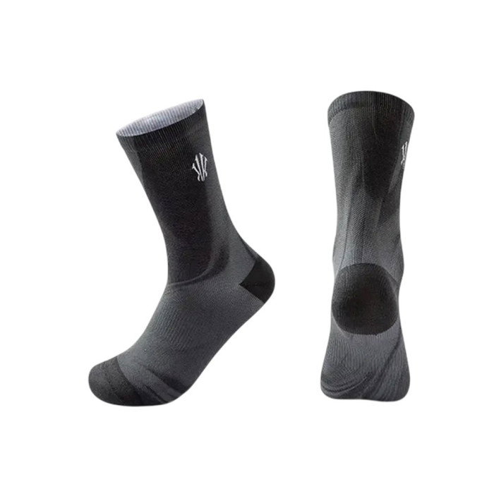 Chaussettes Anta Kai Crew Basketball gris