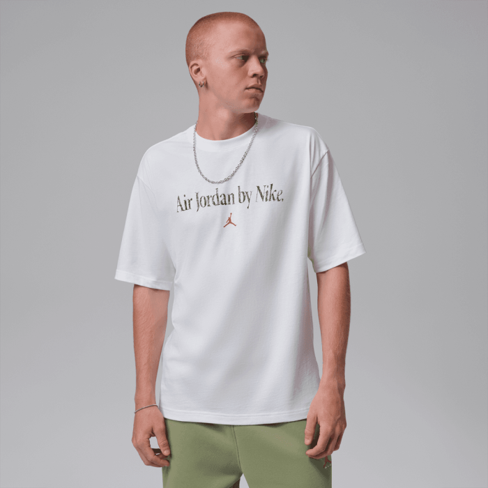 T-shirt Jordan Brooklyn AJ 1 Classic white