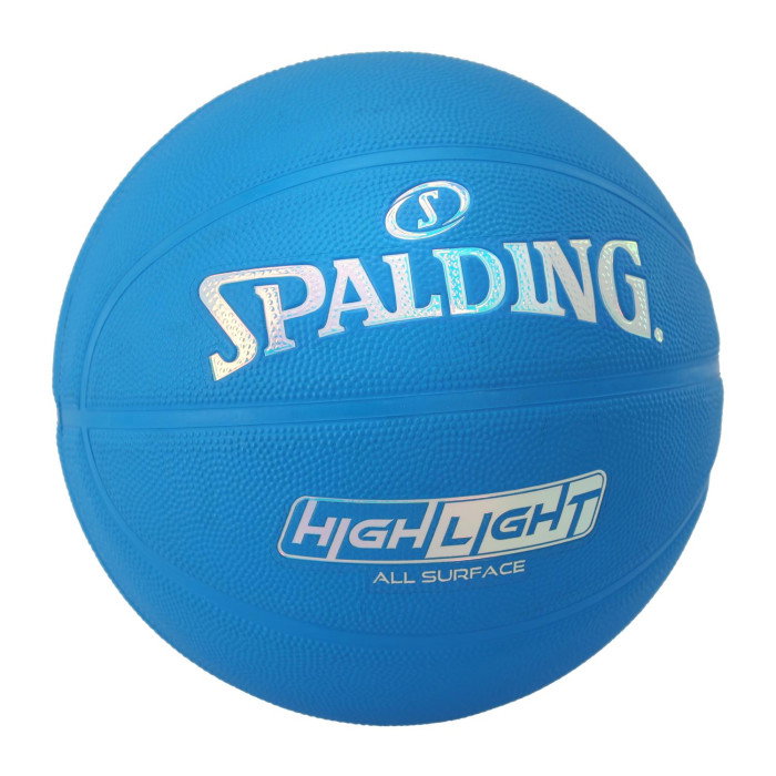 Ballon Spalding Color Rush Blue Rubber Enfants
