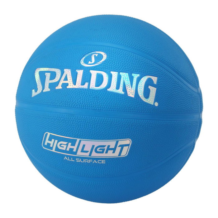 Ballon Spalding Color Rush Blue Rubber Enfants