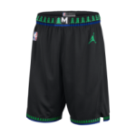 Color Noir du produit Short NBA Minnesota Timberwolves Nike Statement Edition