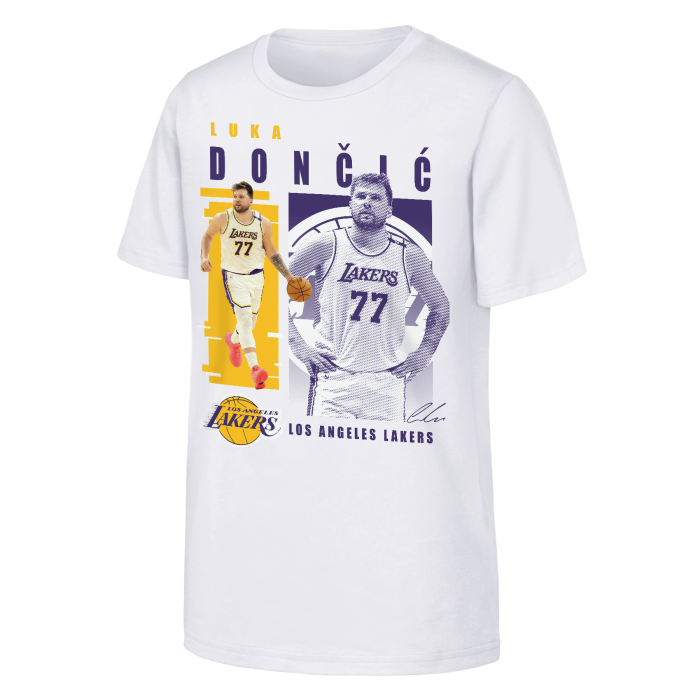 T-shirt NBA Enfants Luka Doncic Los Angeles Lakers Player Highlights SS Cotton Tee