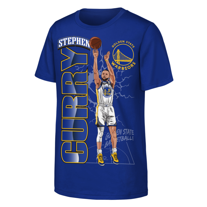 T-shirt NBA Enfants Stephen Curry Golden State Warriors New Heights SS Cotton Tee