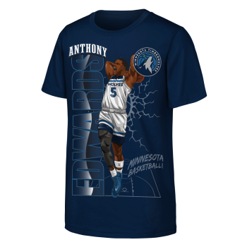 T-shirt NBA Enfants Anthony Edwards Minnesota Timberwolves New Heights SS Cotton Tee