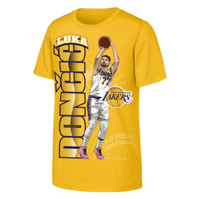 T-shirt NBA Enfants Luka Doncic Los Angeles Lakers New Heights SS Cotton Tee