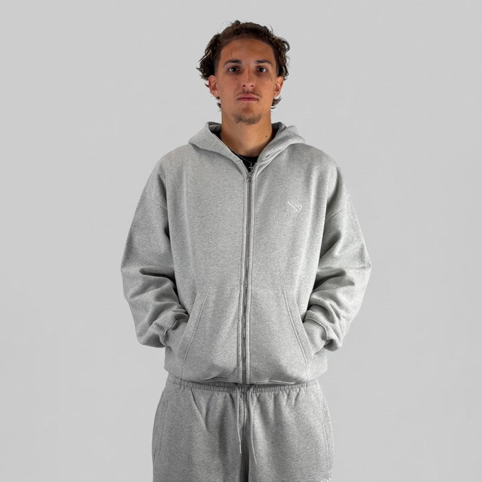 Hoodie Zippé b4b CORE Grey
