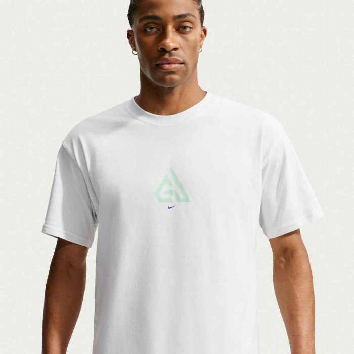 T-shirt Nike Giannis Logo off white