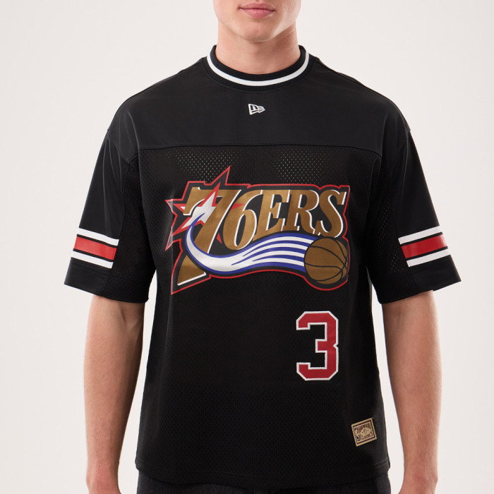 T-shirt NBA Allen Iverson Philadelphia 76ers HWC Mesh OS Tee