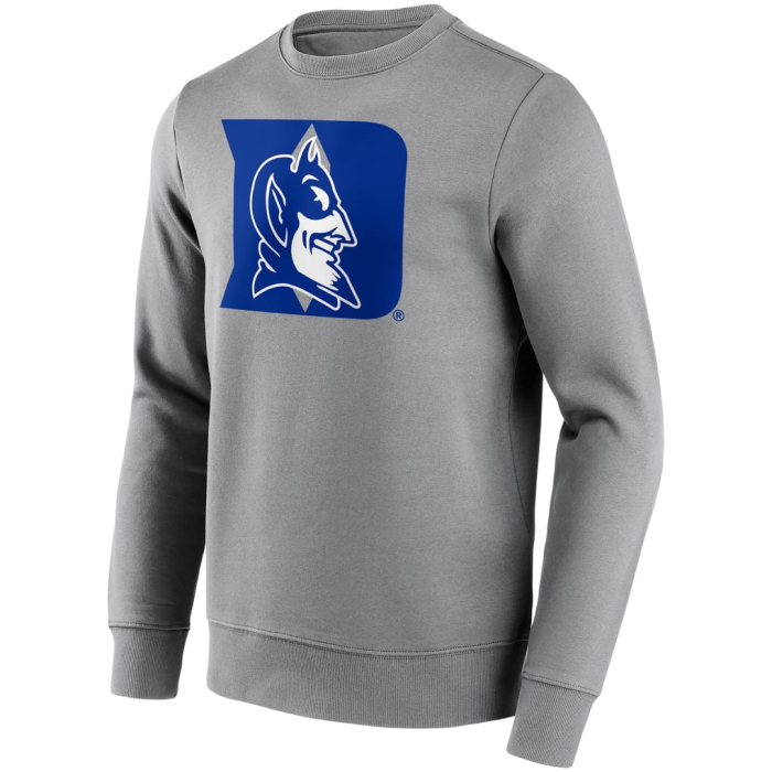 Crew Sweat NCAA Primary Logo Graphic Duke Blue Devils