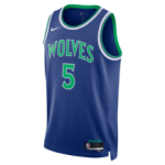 Color Bleu du produit Maillot NBA Anthony Edwards Minnesota Timberwolves...