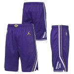 Color Noir du produit Short NBA enfant Los Angeles Lakers Jordan Statement...
