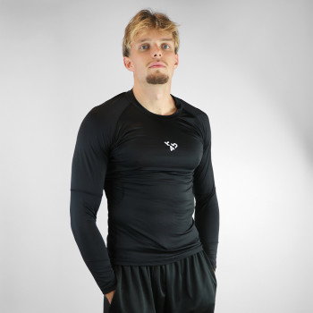 T-shirt Manches Longues Compression b4b PERF Black