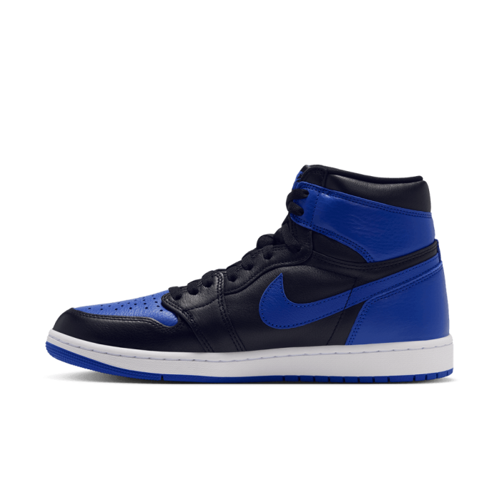 Air Jordan 1 High Og "royal" black/game royal-white