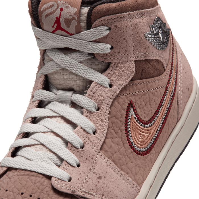 Air Jordan 1 Mid Se Día De Muertos desert dust/terra blush-particle beige
