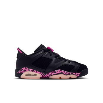 Air Jordan 6 Retro Low black/laser fuchsia-pink foam