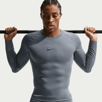 Sweat Nike Pro smoke grey/black