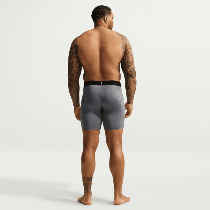Short compression Nike Pro smoke grey/black