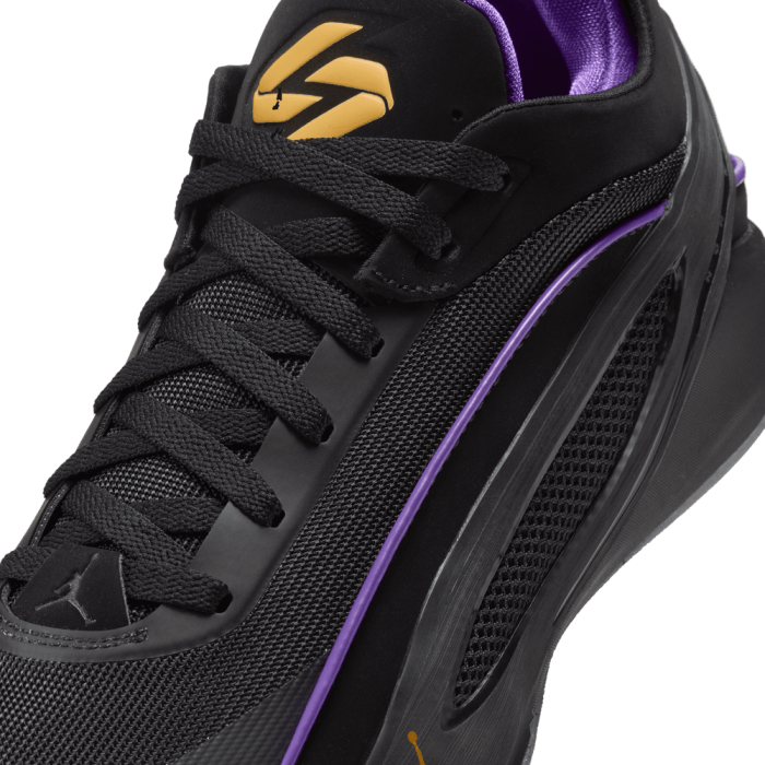 Jordan Luka 5 black/varsity maize-purple venom