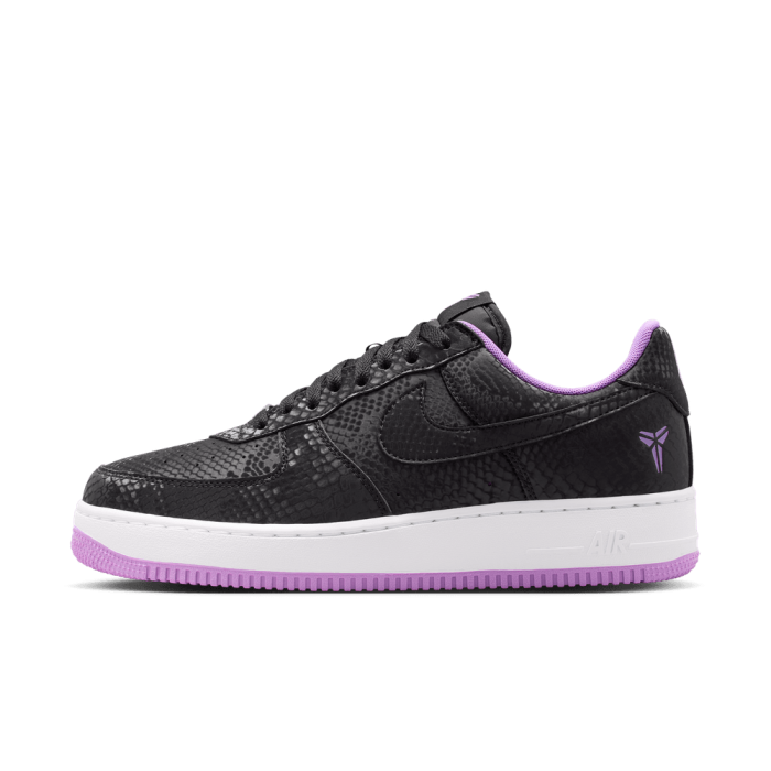 Nike Kobe Air Force 1 Low black/purple stardust-white