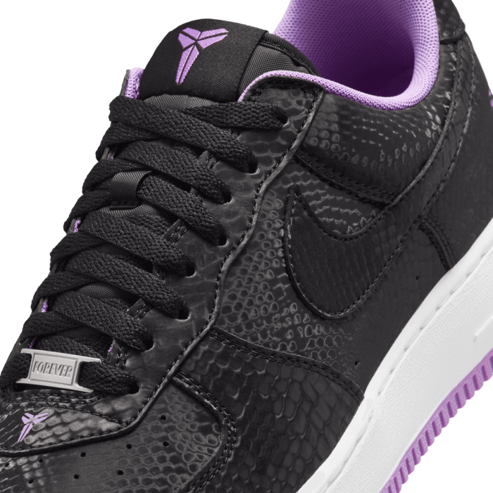 Nike Kobe Air Force 1 Low black/purple stardust-white