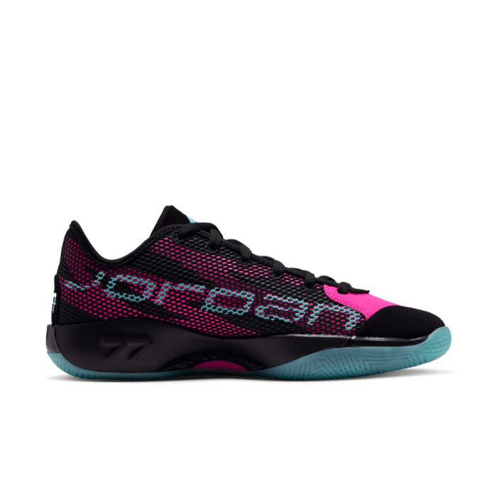 Jordan Luka 77 black/bleached turq-laser fuchsia
