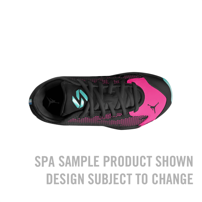 Jordan Luka 77 black/bleached turq-laser fuchsia