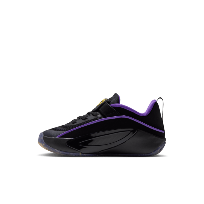 Jordan Luka 5 black/varsity maize-purple venom