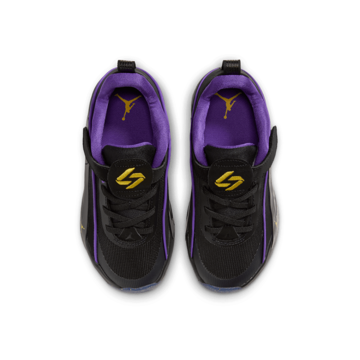 Jordan Luka 5 black/varsity maize-purple venom