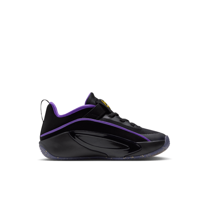 Jordan Luka 5 black/varsity maize-purple venom