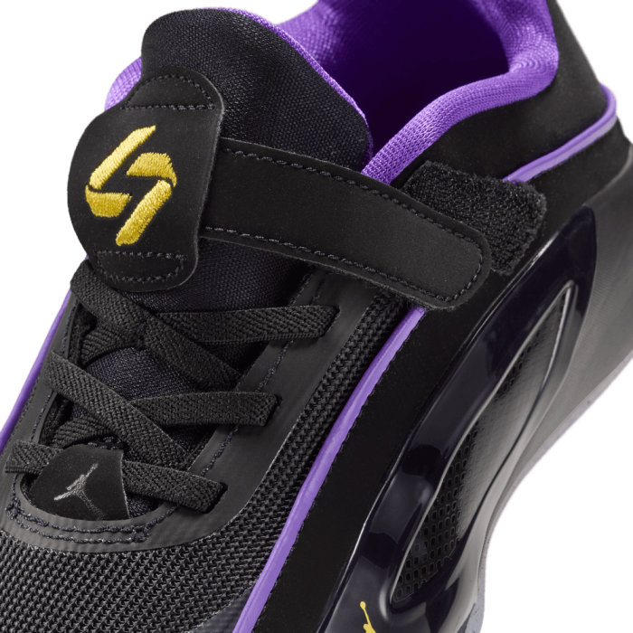 Jordan Luka 5 black/varsity maize-purple venom