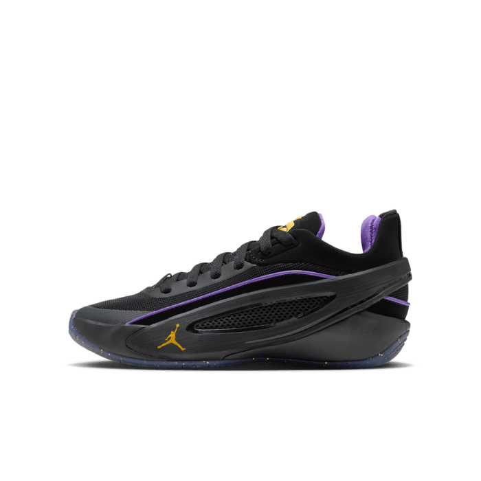 Jordan Luka 5 black/varsity maize-purple venom