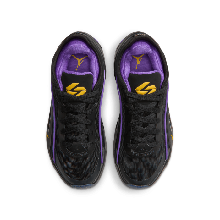Jordan Luka 5 black/varsity maize-purple venom