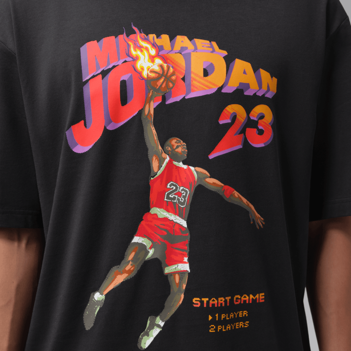 T-shirt Jordan Brooklyn off noir