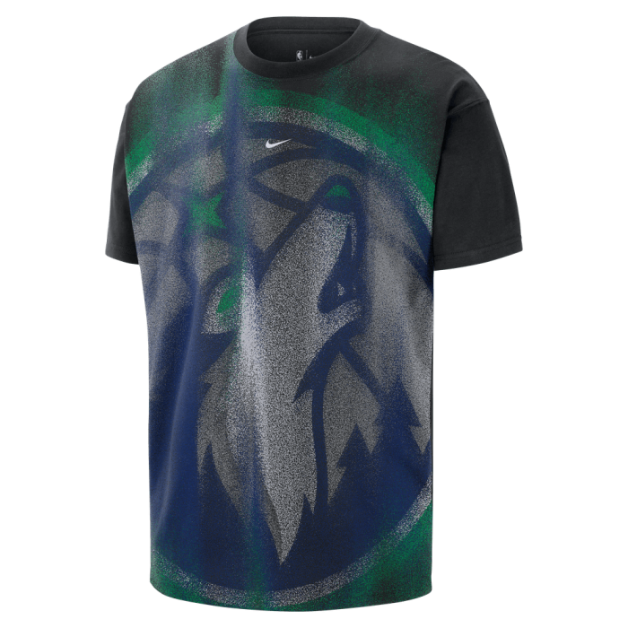 T-shirt NBA Minnesota Timberwolves black
