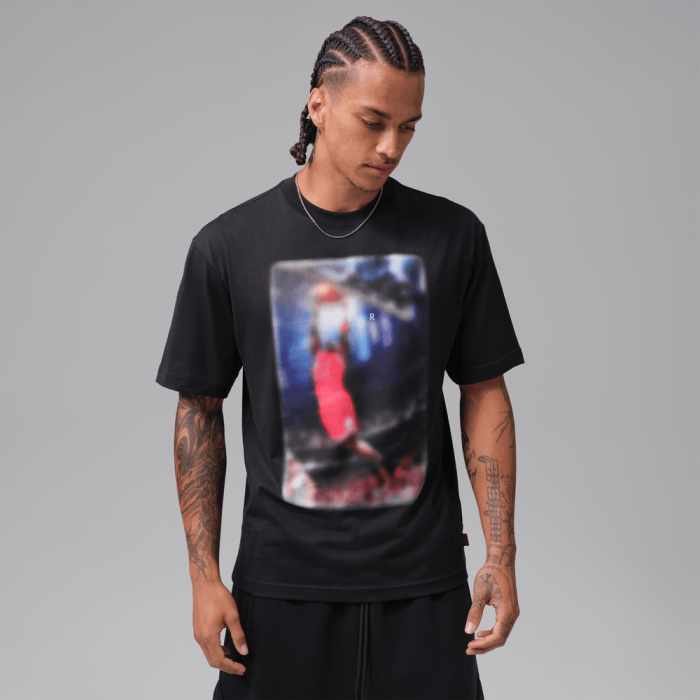 T-shirt Jordan Brooklyn off noir