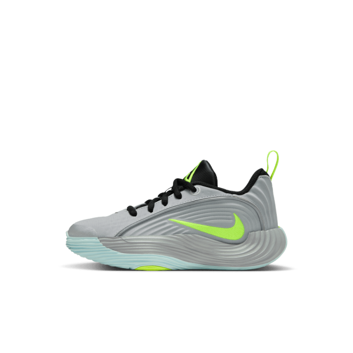 Giannis Immortality 5 metallic silver/volt-black Enfants PS