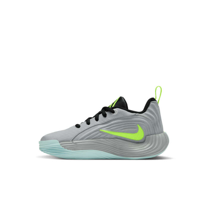 Giannis Immortality 5 metallic silver/volt-black Enfants PS