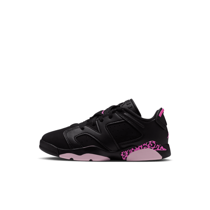 Jordan 6 Retro Low black/laser fuchsia-pink foam