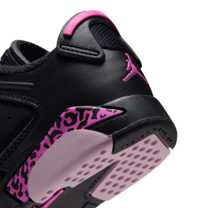 Jordan 6 Retro Low black/laser fuchsia-pink foam