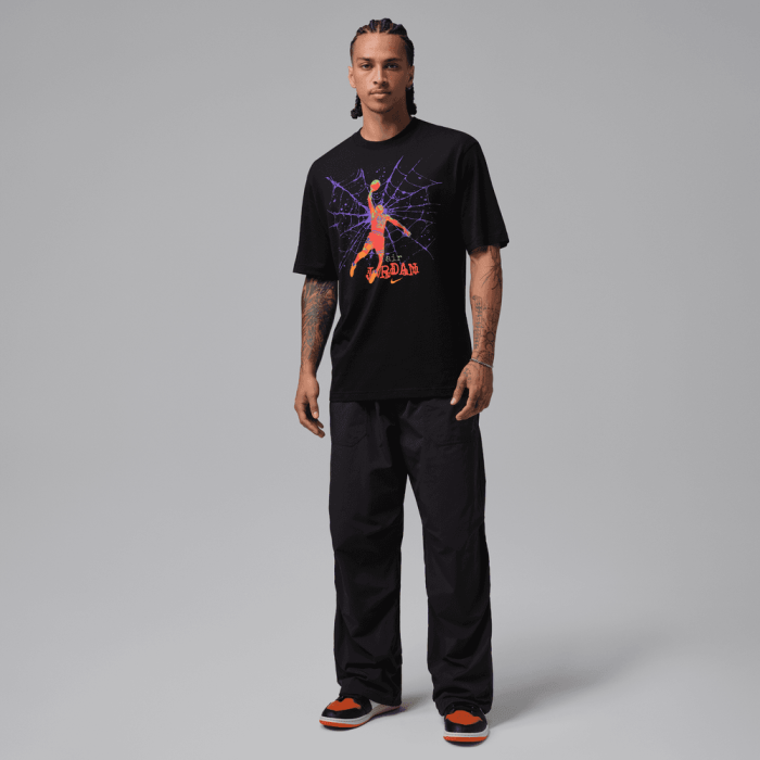 T-shirt Jordan Brooklyn black NBA