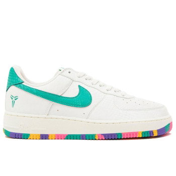 Nike Kobe Air Force 1 Low sail/hyper purple-emerald green