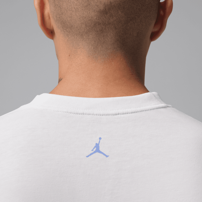 T-shirt Jordan summit white/aluminum
