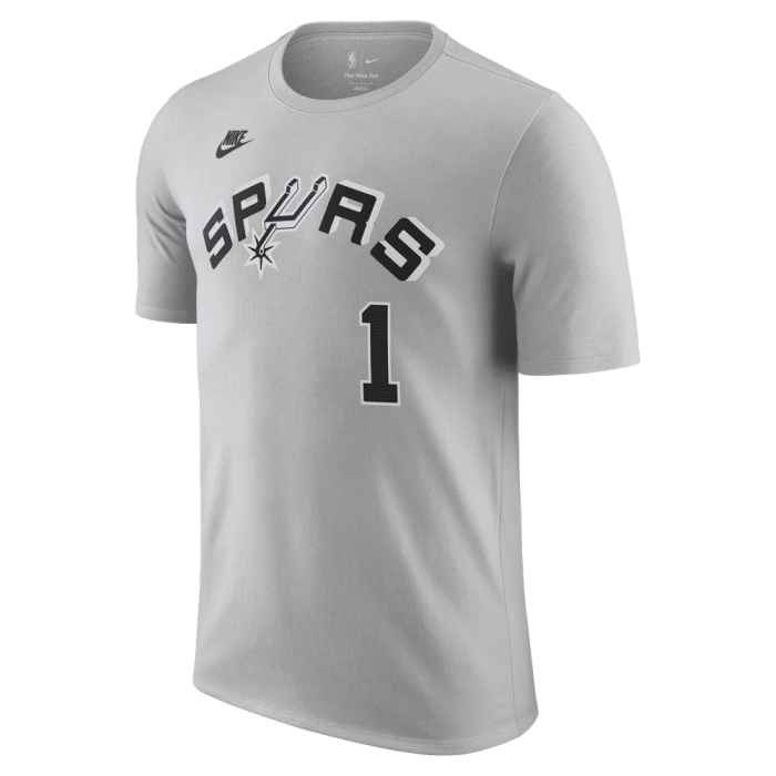 T-shirt NBA Victor wembanyama San Antonio Spurs Nike Hardwood Classics