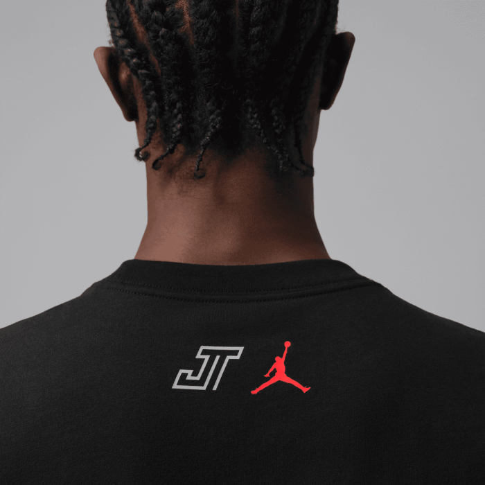 T-shirt Tatum Sport black/lt smoke grey/infrared 23