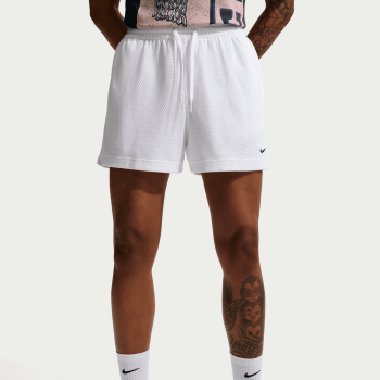 Short Mesh femme Nike Essential white/black